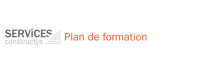 Services Constructys, Plan de formation