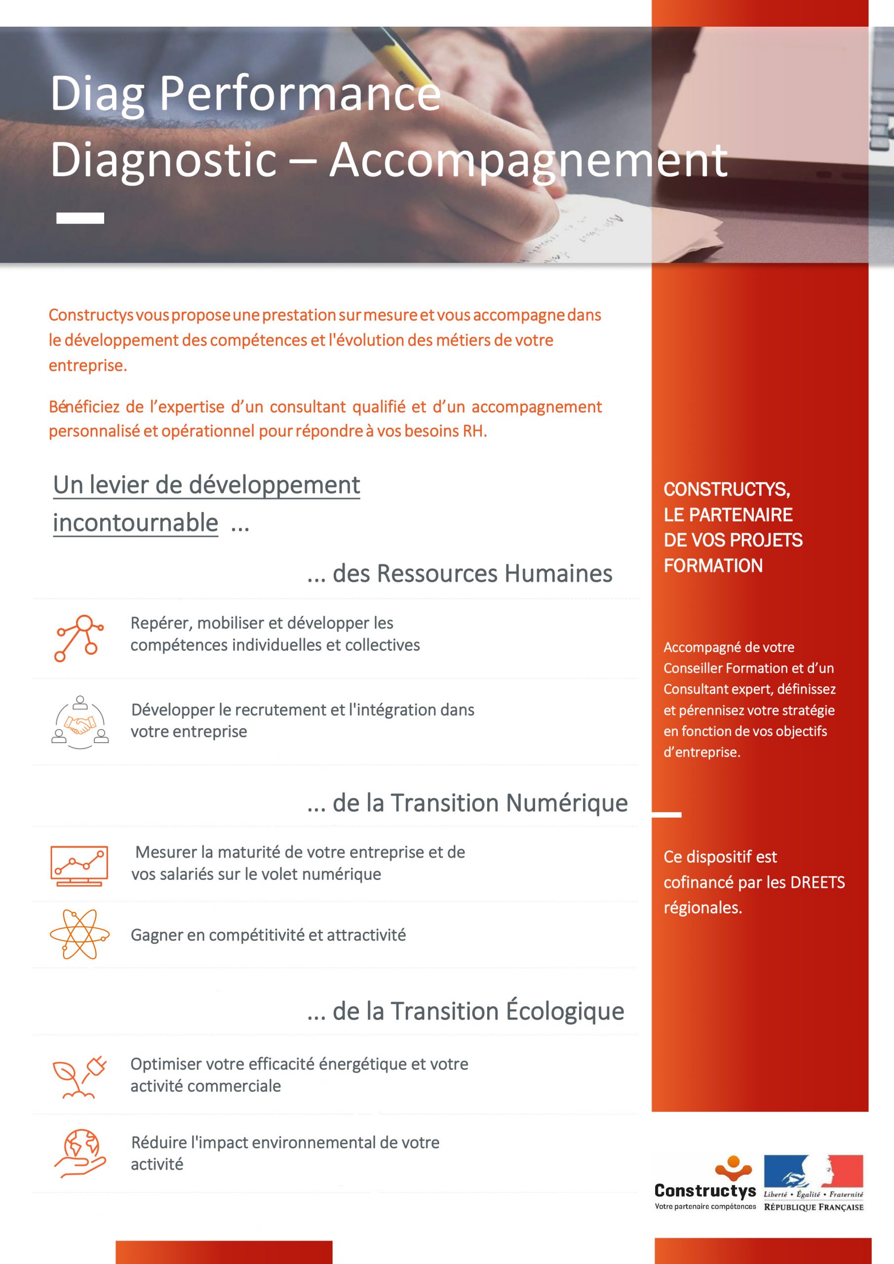 Bénéficiez du Diag Performance – Constructys