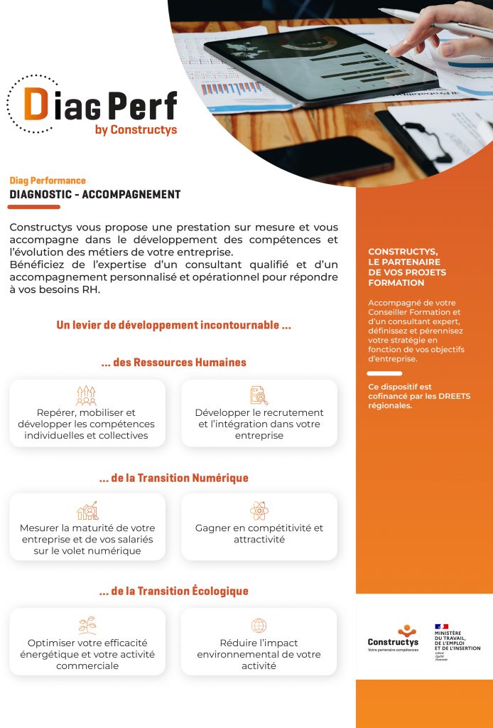 Bénéficiez du Diag Performance – Constructys
